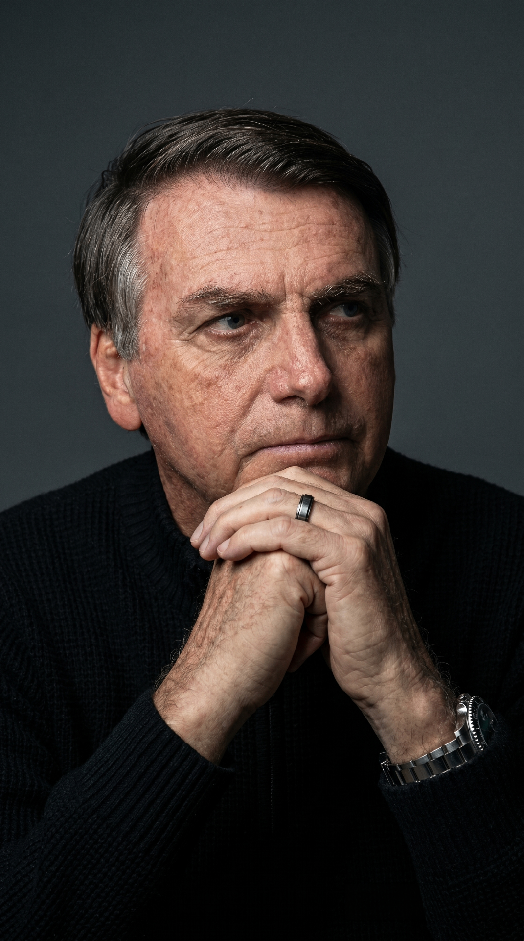 Retrato Pensativo Editorial